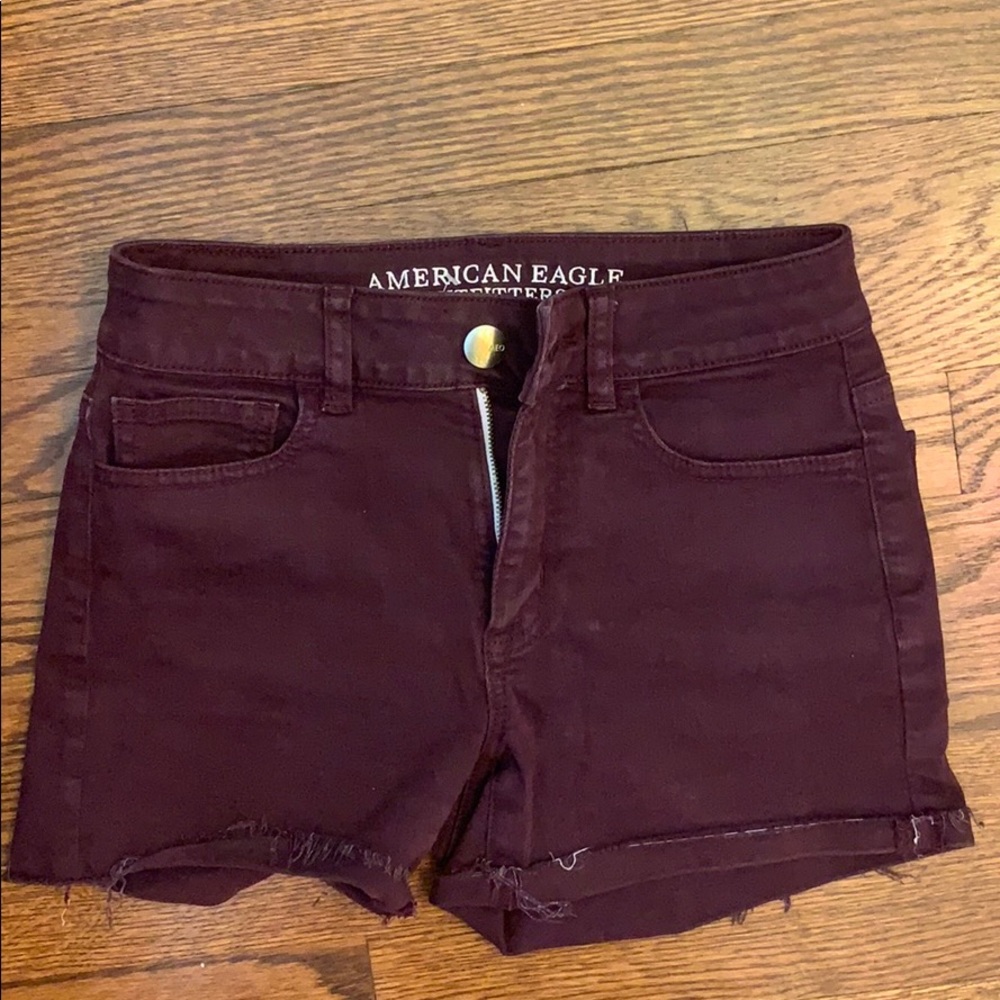 american eagle jean shorts!